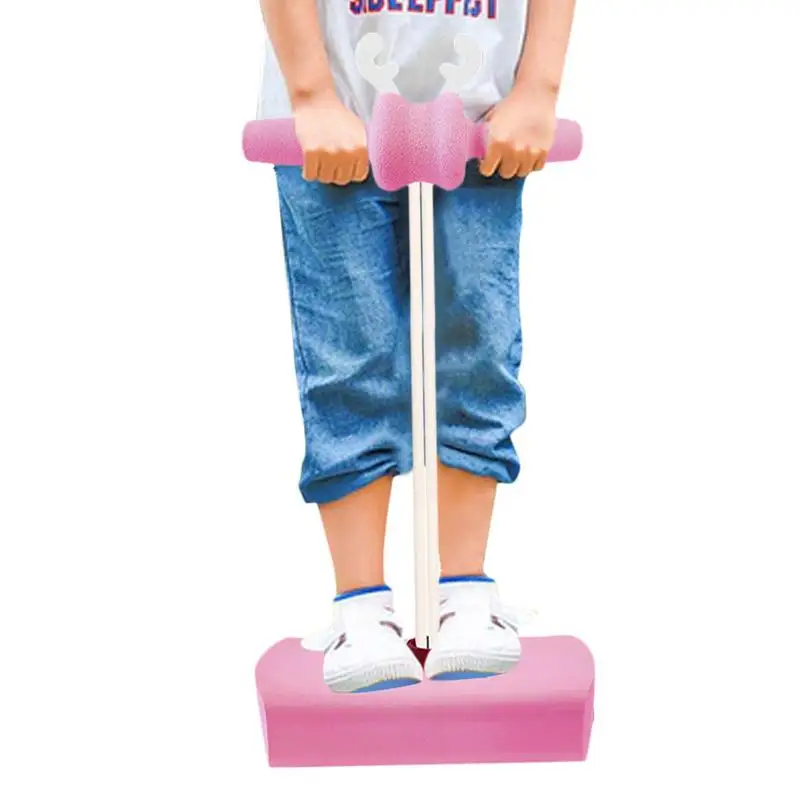 

Pogo Stick For Kids Rubber Pogo Jumper Fun And Safe Toddler Training Pogo Jumper Non-Slip Great Gift For Kids Makes Squeaky