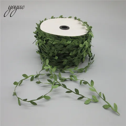 YOYUE Ленты с листьями из полиэстера 2.5 см 2 шт.