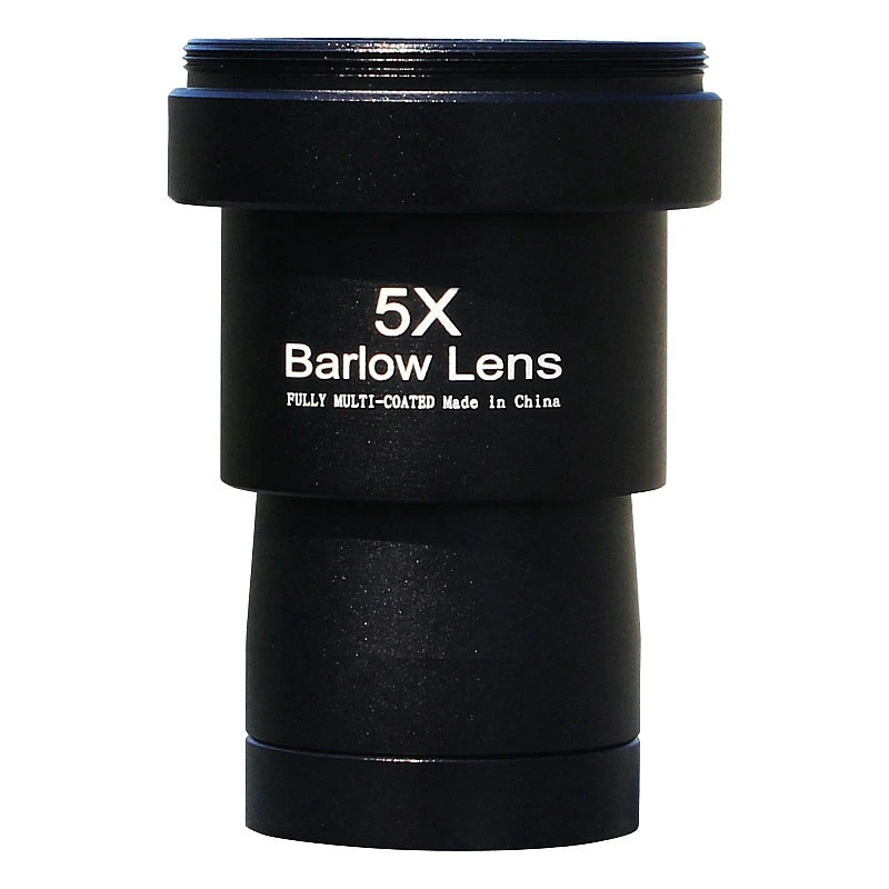 

1.25 Inches 5X Barlow Lens Fully Metal Green Film With M42 Thread For Standard Telescope Eyepiece Astronomy