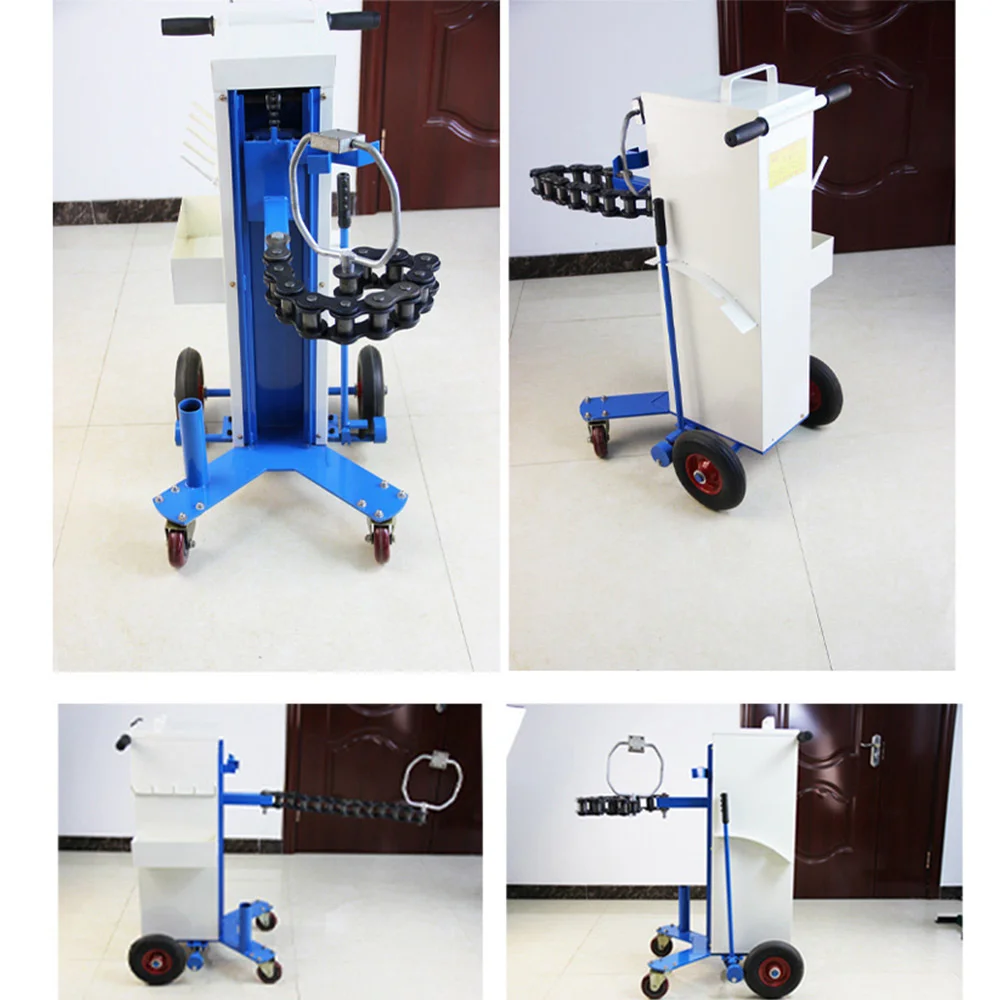 Универсальная мобильная сверхмощная опорная рамка для пневматического молотка