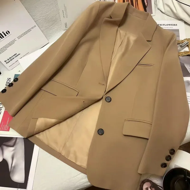 Шикарная женская повседневная куртка в Корейском стиле на весну и осень 2024