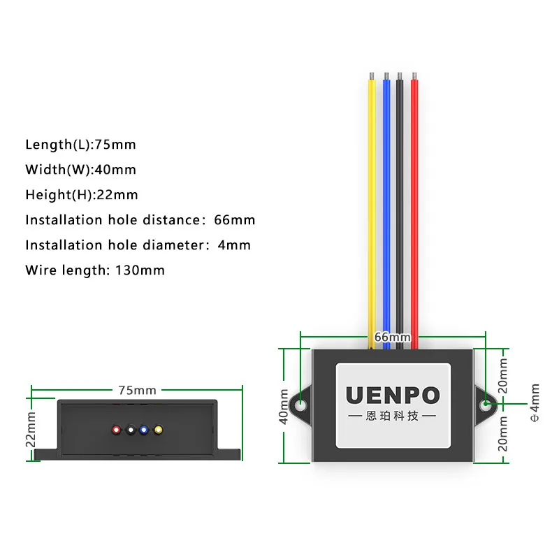 Изоляционный Тип 12V24V36V48V60V72V96V108V120V до 5V бортовой регулятор напряжения