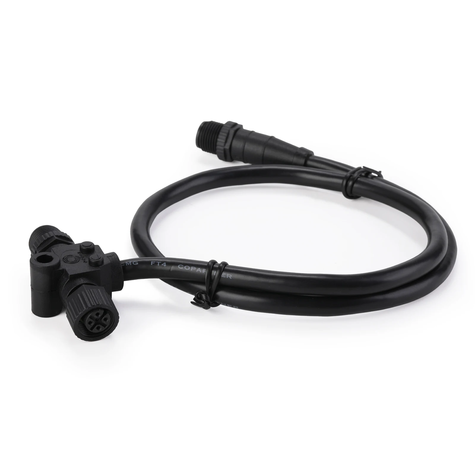 

MA-M1258 NMEA 2000 (N2k), продукты морского класса, Т-образный тройник, кабель питания с предохранителем для сетей Navico Lowrance (1,65 фута)