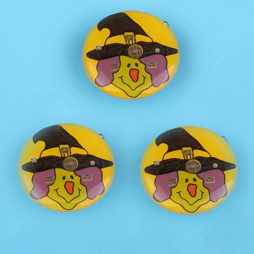 

Блестящая брошь, практичный светящийся значок, аксессуар для детей и взрослых, привлекательный аксессуар для дома, фестиваля