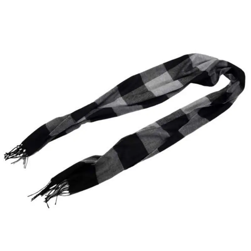 Новая мода кашемир как шарф утолщенный кисточкой плед Теплый мужской и женский