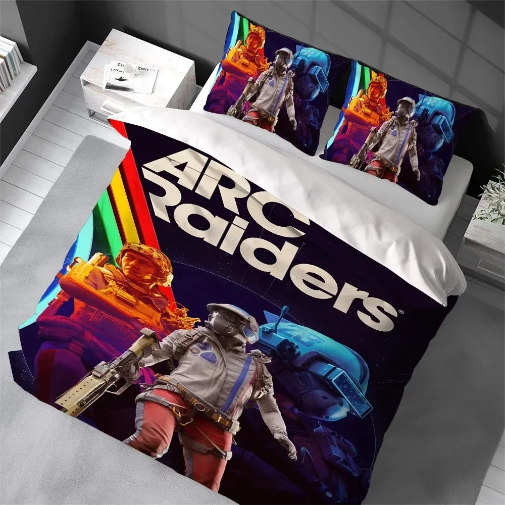 Комплект постельного белья с аниме-принтом A-ArcS-ES R-RaiderS-ES: пододеяльник, наволочки, одинарныйдвуспальныйкоролевский размер, большой размер, подарок для взрослых и детей, для спальни (art.: 3920d9fa55776) - 3920d9fa55776