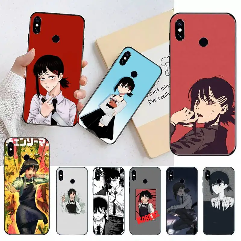 

Kobeni Higashiyama Chainsaw Man Phone Case For Xiaomi Redmi note 7 8 9 11 t s 10 A pro lite funda shell coque cover
