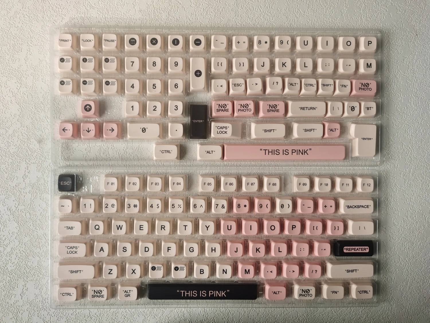 Пластиковые/Молочные английские/японские колпачки клавиш GMKY PBT сублимированный