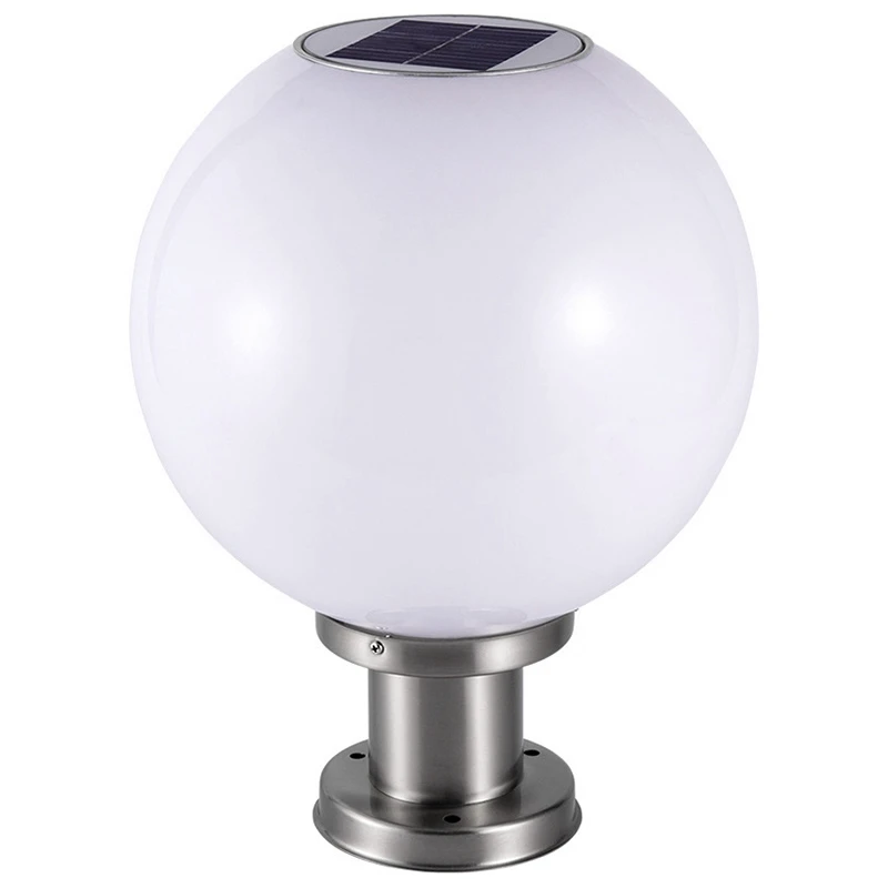 

Promotion! Solar Garden Light Solar Lawn Light LED Courtyard Light Garden Lighting Landscape Round Solar Column Headlight