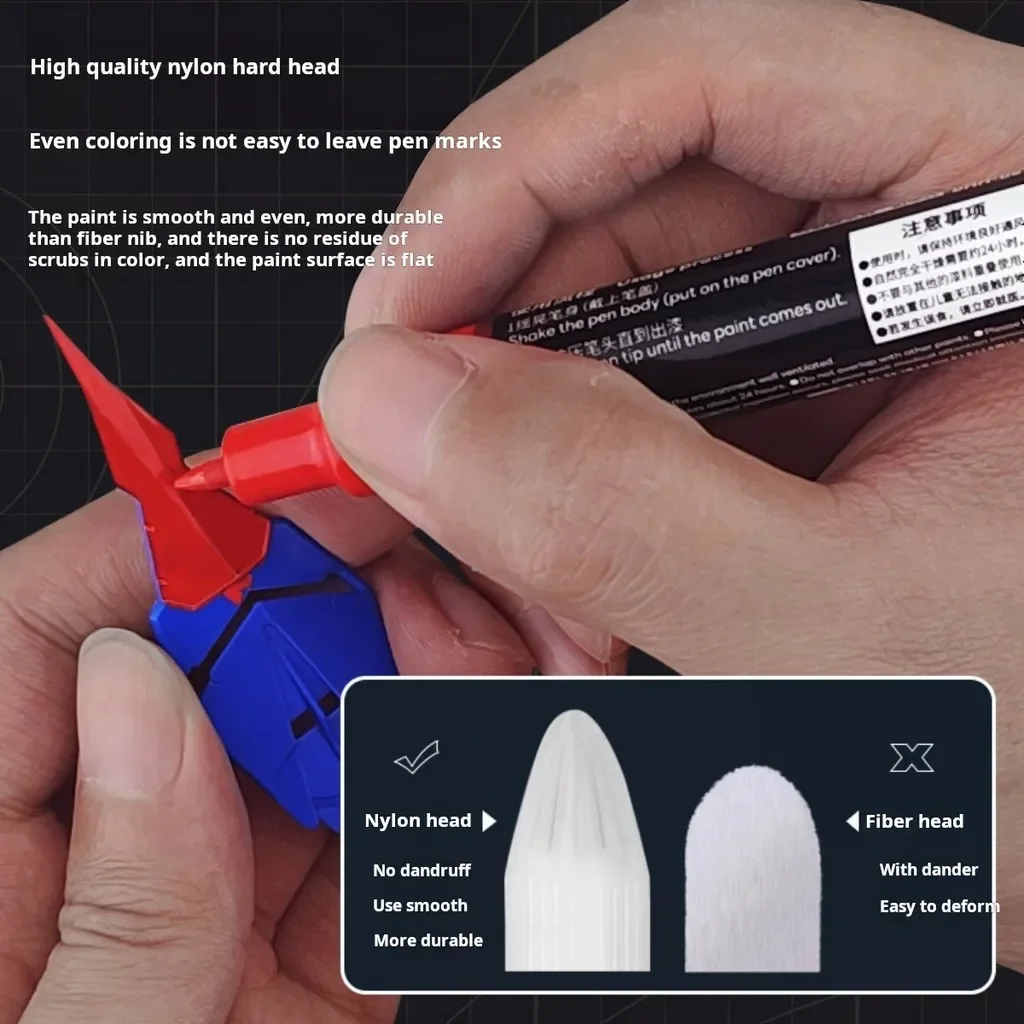 Stedi 12 шт. набор маркеров на водной основе с двойной кистью для Gundam военная модель