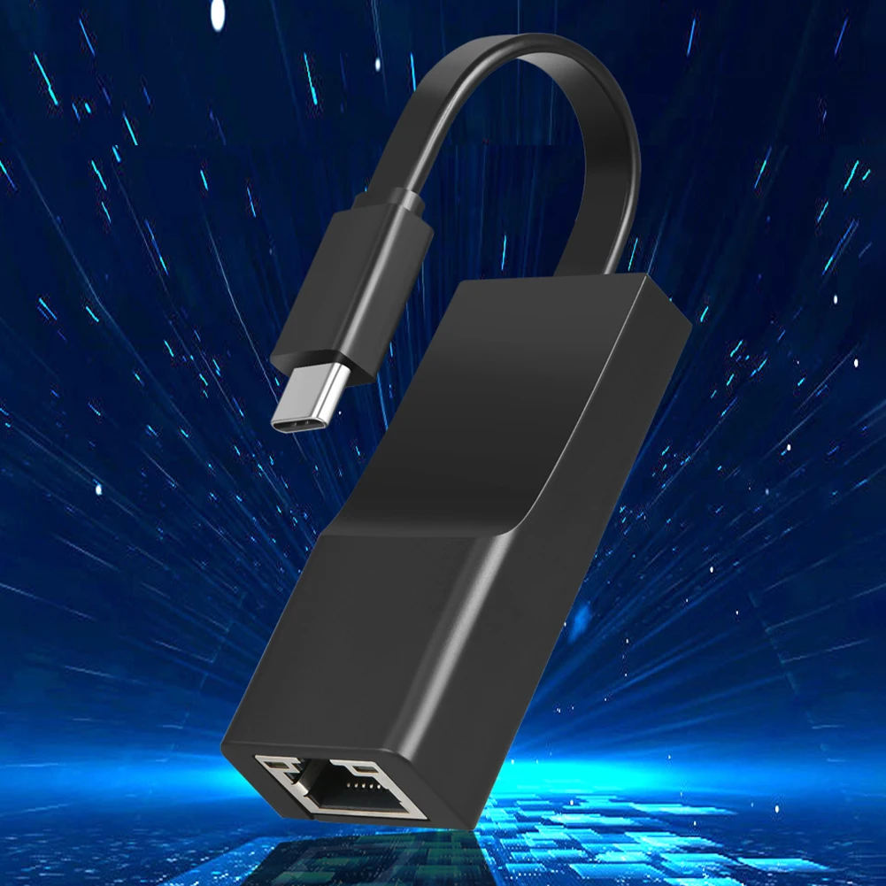 

Конвертер USB 2017/Type-C на RJ45, без привода, USB на RJ45 Gigabit Ethernet, Plug and Play для MacBook Pro2016/2018/2019/