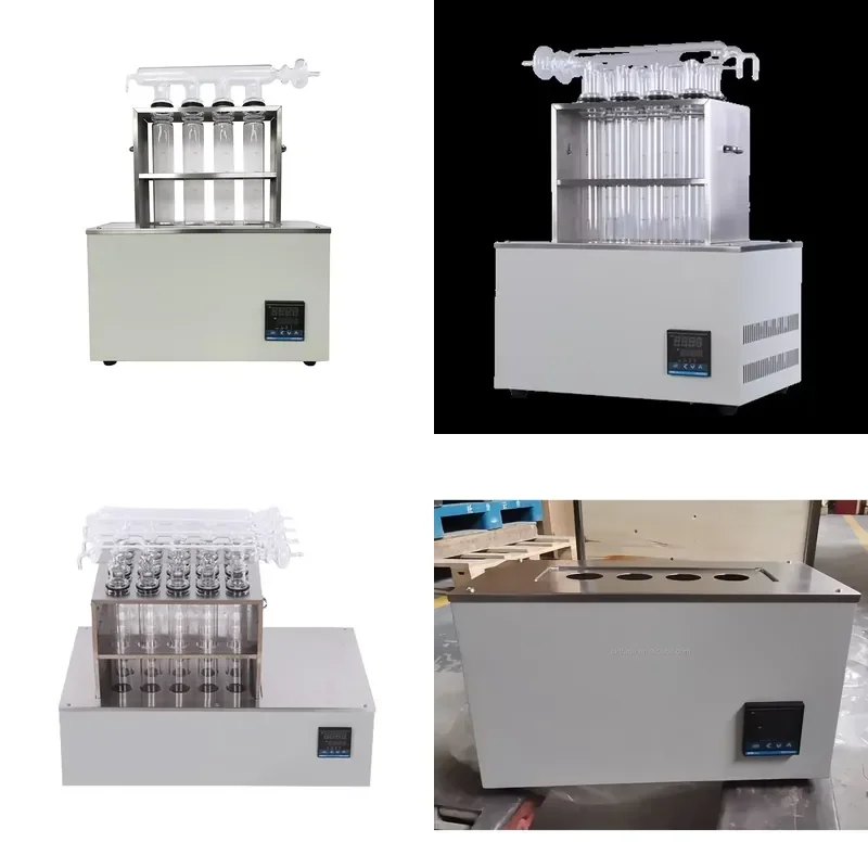 Фото Цифровая пищеварительная печь KDN-04C KDN-08C KDN-20C для определения белка по Кьельдалю, температура до 600°C №1