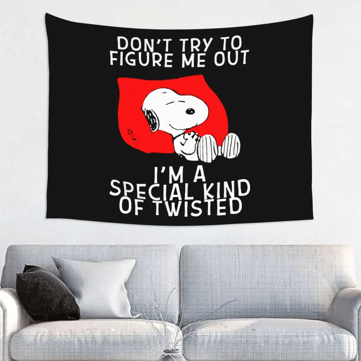 Персонализированные Панталоны S-Snoopys собака настенное украшение для комнаты