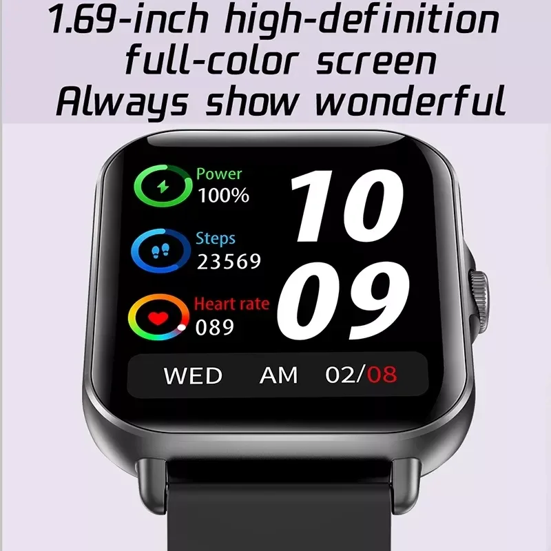 

New GTS 3 Watches Women 1.69 Color Screen Full Touch Smart Watch Men Bluetooth Call Health Smartwatch For Xiaomi Huawei IOS