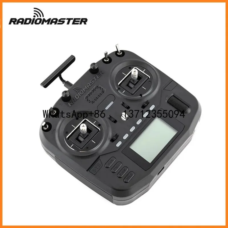 Фото 2,4G 16-канальный передатчик Hall Gimbals с дистанционным управлением ELRS 4in1 CC2500, поддержка EDGETX с аксессуарами Lipo №1