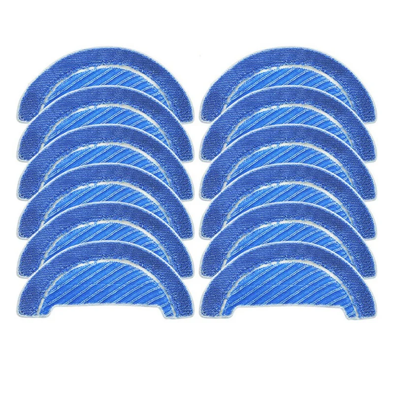 

12Pcs Mop Cloth For Conga 1090 1790 Series Robot Vacuum Cleaner Accessories Fabric Mop Insert Kit