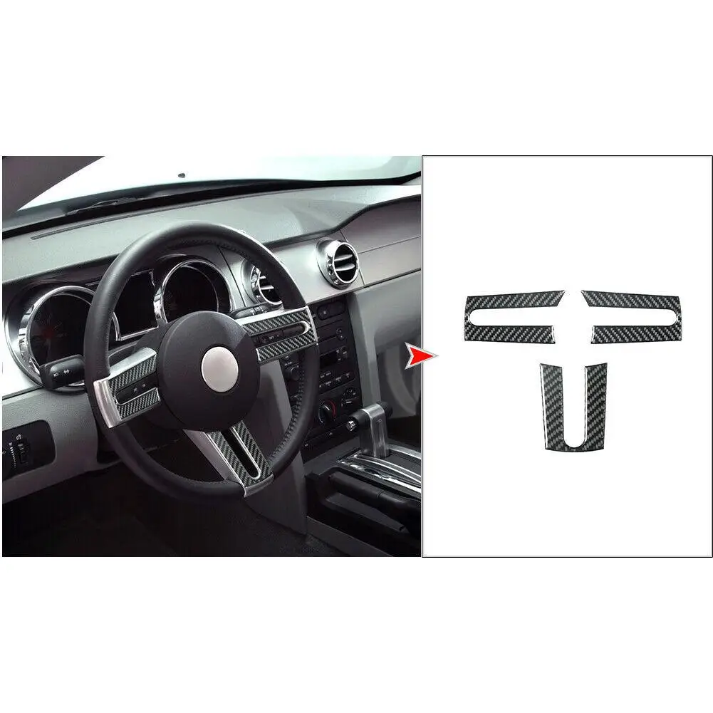 

3 шт., отделка для руля Ford Mustang 2005-2009
