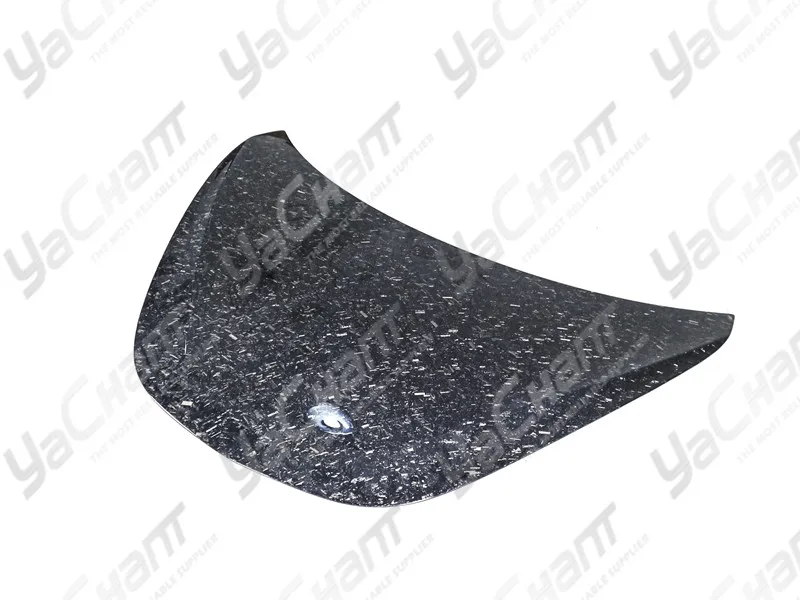 Кованый карбоновый Плетеный передний капюшон из углеродного волокна Bonnt