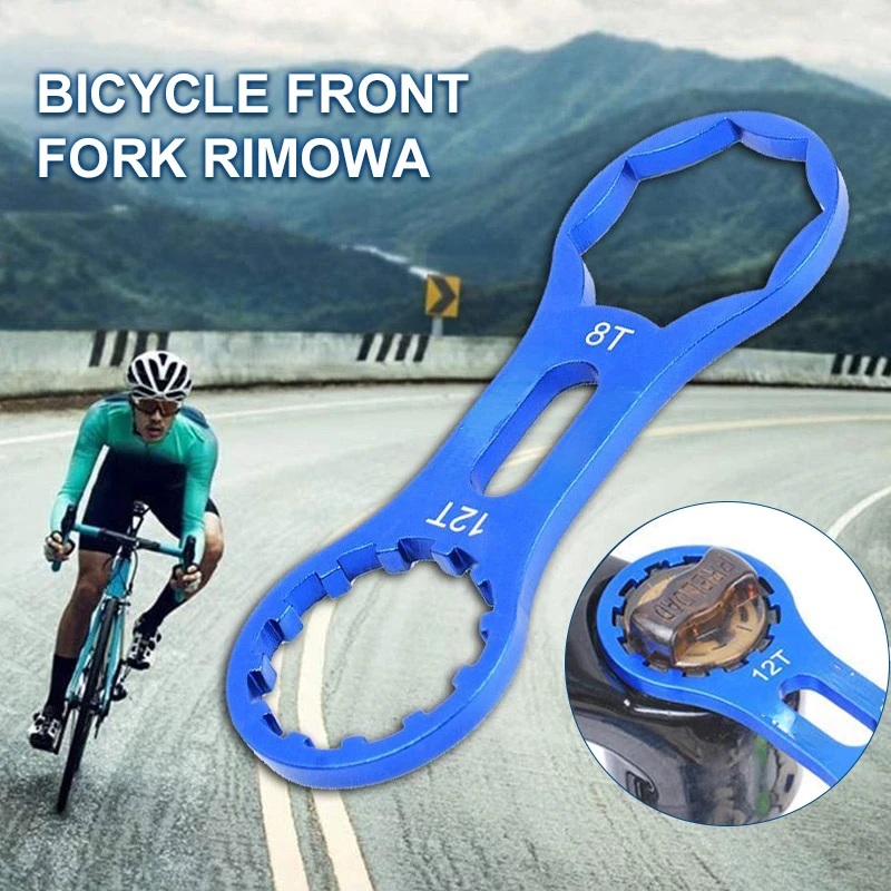 

MTB Bicycle Front Fork Repair Tool for Suntour XCR XCT XCM RST Aluminum Alloy Shoulder Wrench Bicycle Repair Disassembly Tools