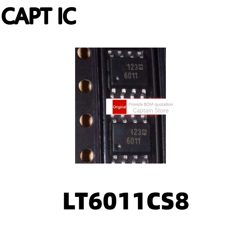 Шелковый экран LT6011CS8 LT6011 6011 SOP-8, 1 шт. Шелковый экран LT6011CS8 LT6011 6011 SOP-8, 1 шт.
