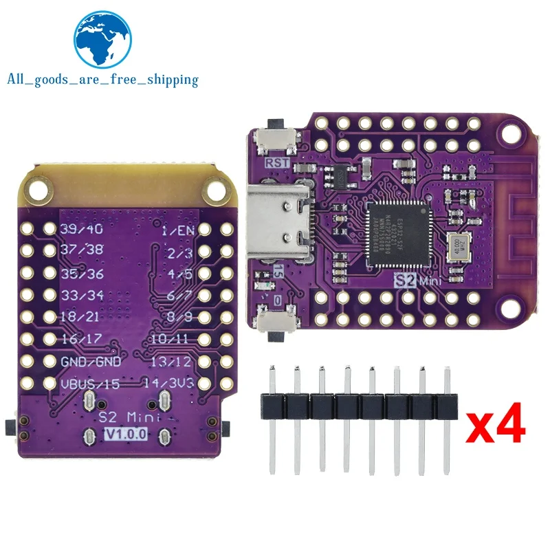 Мини-плата ESP32 S2 с поддержкой Wi-Fi |