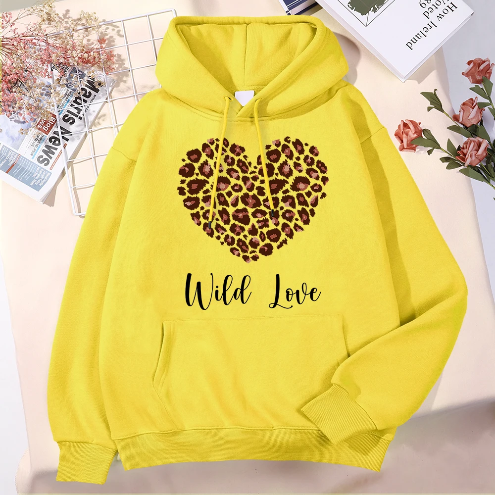

Look This Is Called Wild Love Mens Hoodies Fashion Quality Clothes Classic Outdoor Tracksuit Harajuku All-Match Clothing Male