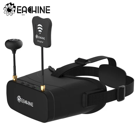 Eachine Varifocal 5,8G 40CH Varifocal FPV очки с HD DVR 3 дюйма 900x600 видео гарнитура встроенный аккумулятор