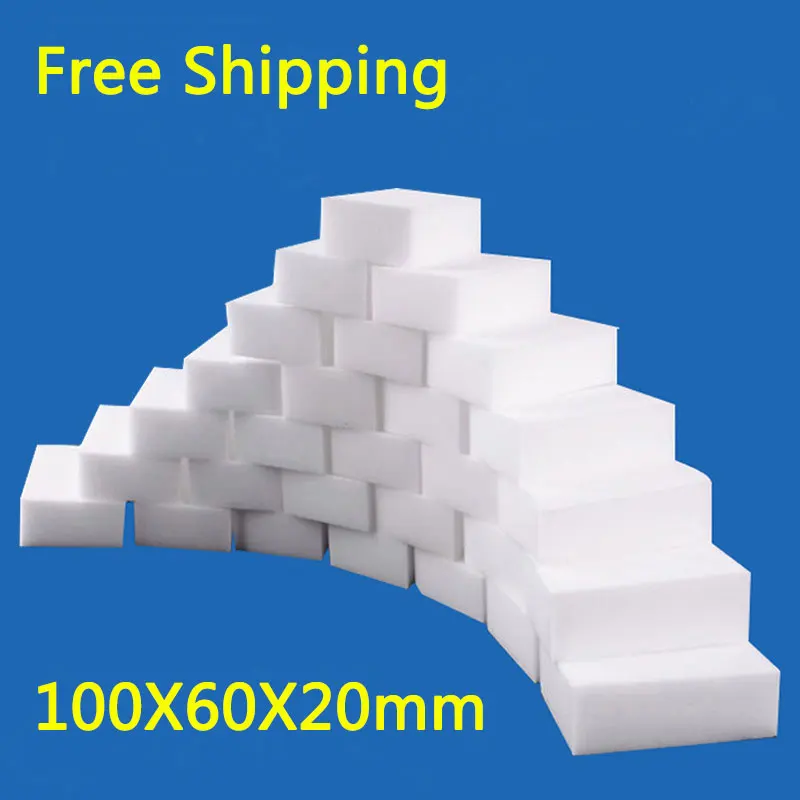 

100*60*20mm Melamine Sponge Magic Sponge Eraser Melamine Sponge Cleaner Cleaning Sponge for Kitchen Bathroom Cleaning Tools
