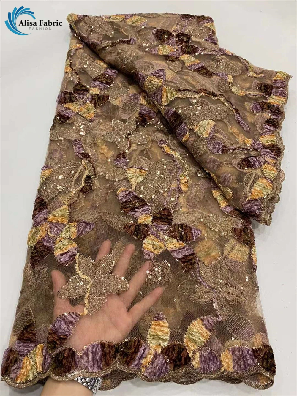 Продажа Французская Тюлевая кружевная ткань, 5 ярдов, вышивка, блестки, платья для празднования вечеринки Дешево Французская Тюлевая кружевная ткань, 5 ярдов, вышивка, блестки, платья для празднования вечеринки