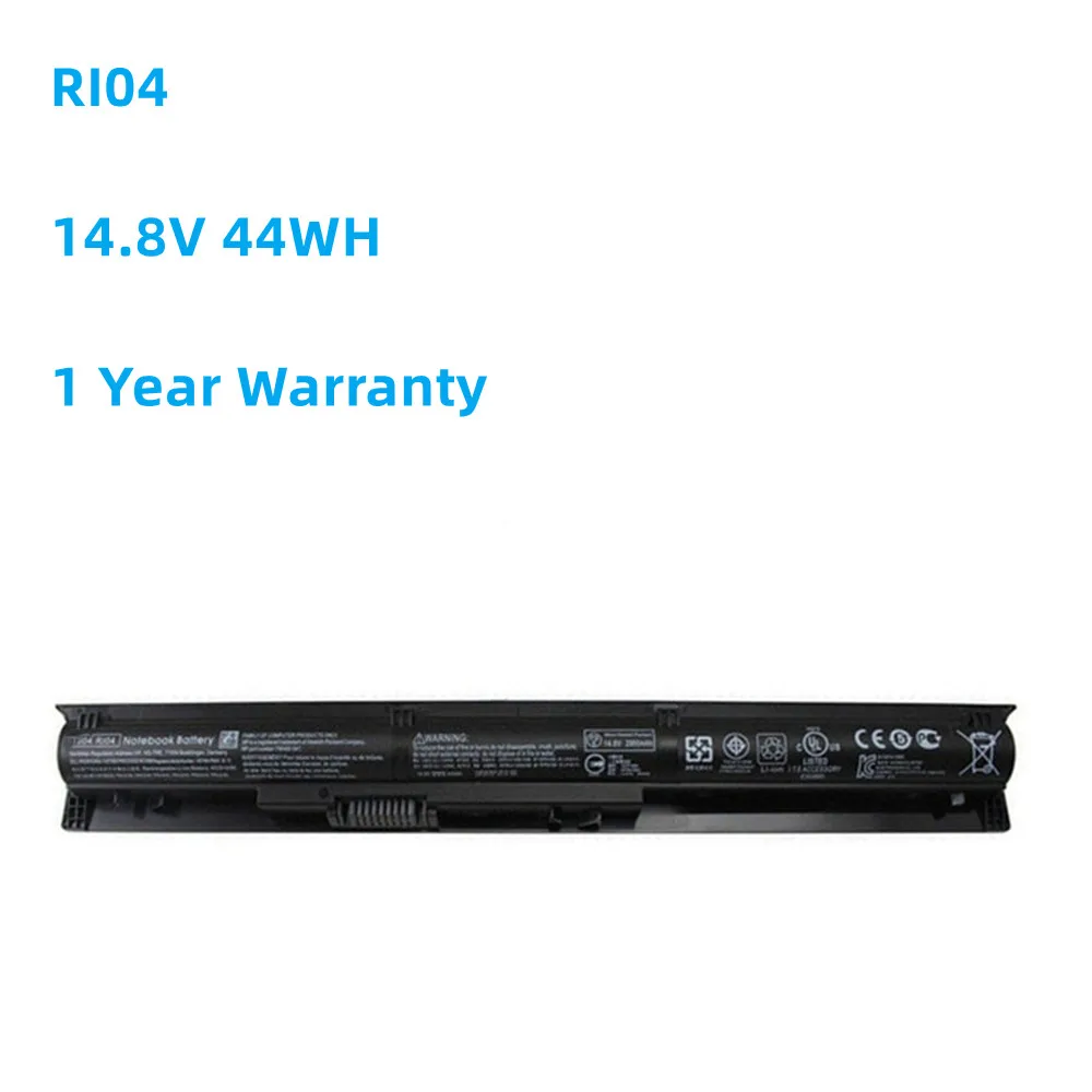 

RI04 14.8V 44WH Laptop Battery For HP ProBook 450 455 470 G3 G4 805294-001 HSTNN-Q94C P3G15AA HSTNN-DB7B HSTNN-Q95 HSTNN-PB6Q