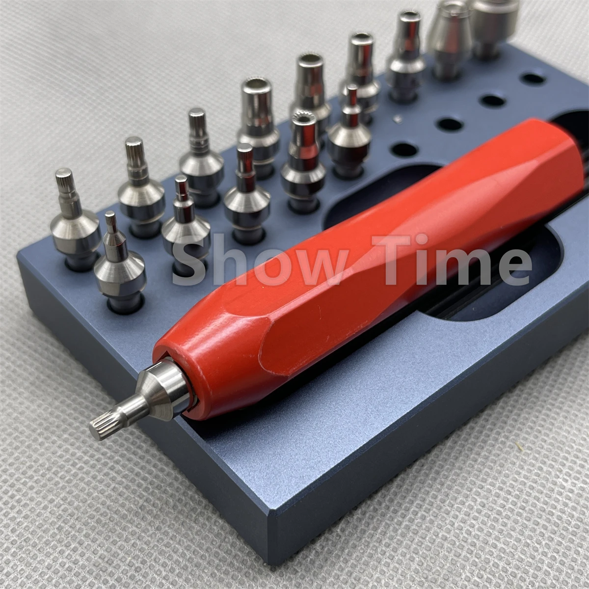 

KWONG YUEN Watchmaker repair tool Watch Crowns Tube Removing Tool For Screw on Pusher Case Tubes Fit for RLX OMG BRL Movement