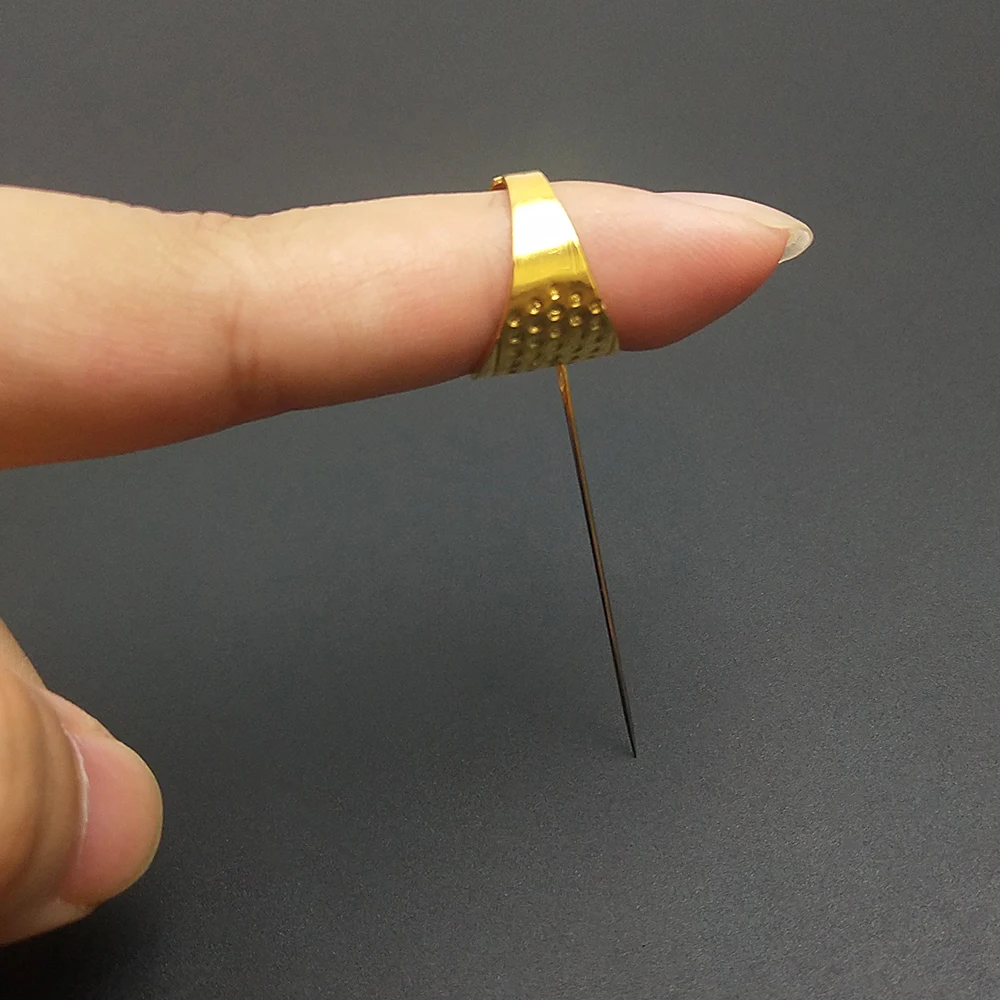 Наперсток в стиле ретро для защиты пальцев иглы кольцо рукоделия инструменты