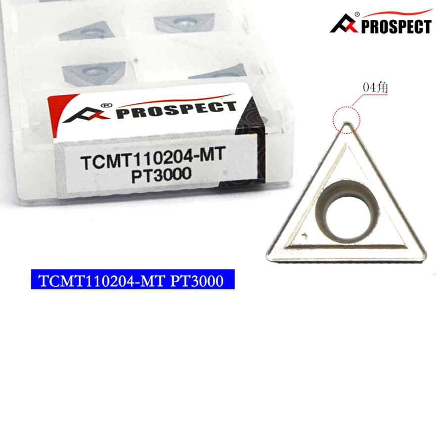 

TCMT090204 TCMT110204/08 TCMT16T304/08 HQ/MT CNC Lathe Tool Triangular Internal Boring Inserts High-quality Cermet Coated Blades