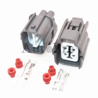1 set 4 hole car headlight wire cable socket auto oxygen sensor plastic housing connector 6189 0132 6181 0073