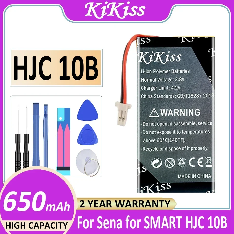 Аккумулятор 650 мАч для Sena SMART HJC 10B Bateria
