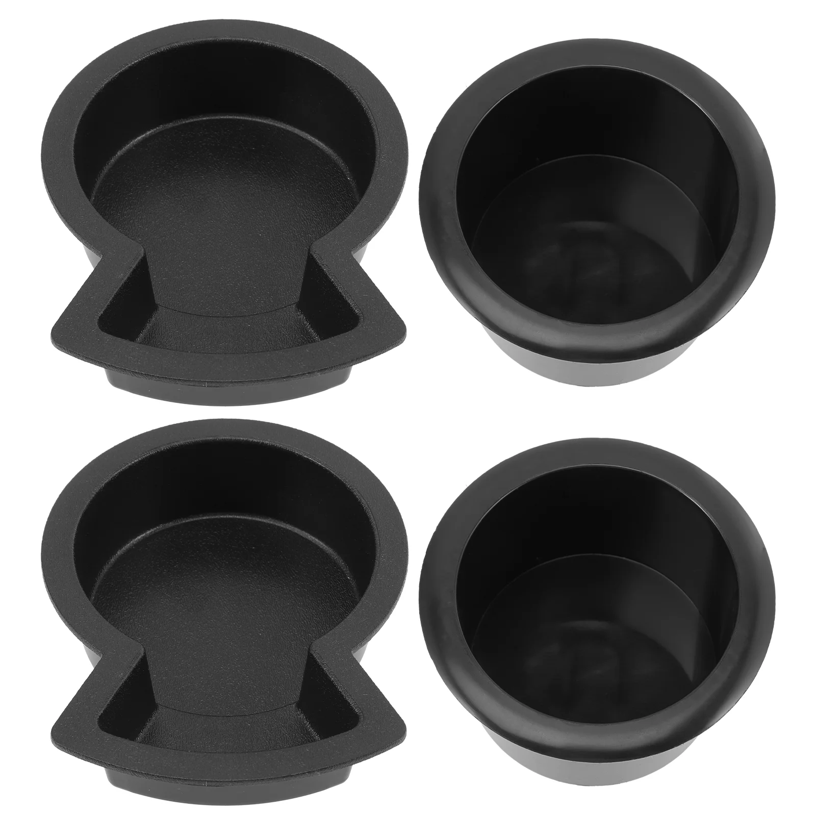 

4 Pcs Cup Holder Insert Couch Extender Rv Car Inserts Truck Plastic Smaller Cups