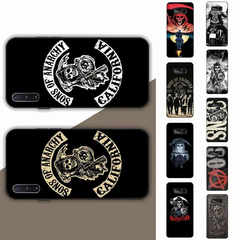 

American TV Sons of Anarchy Phone Case for Samsung Note 5 7 8 9 10 20 pro plus lite ultra A21 12 72