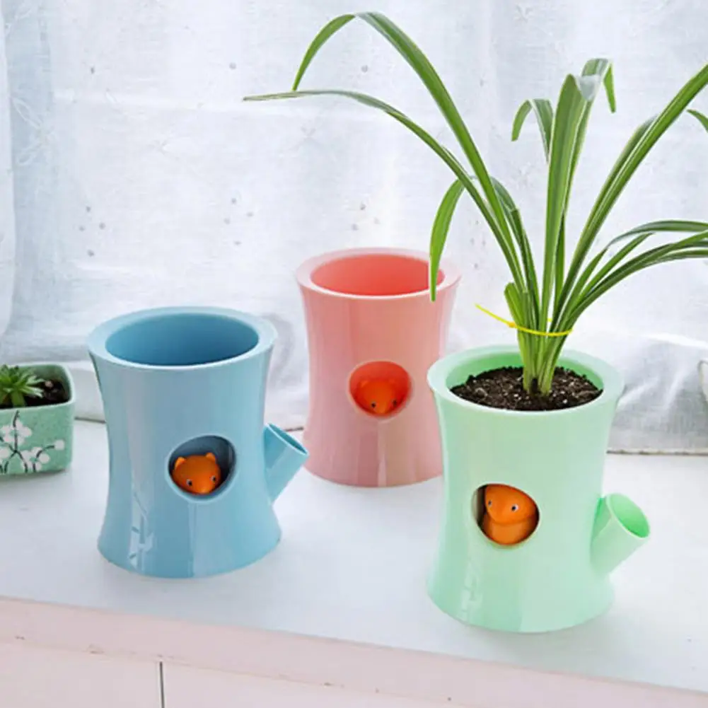 

Flower Vase Easy to Carry Long Lasting Water-saving PP Partition Layer Flowerpot Flowerpot for Balcony