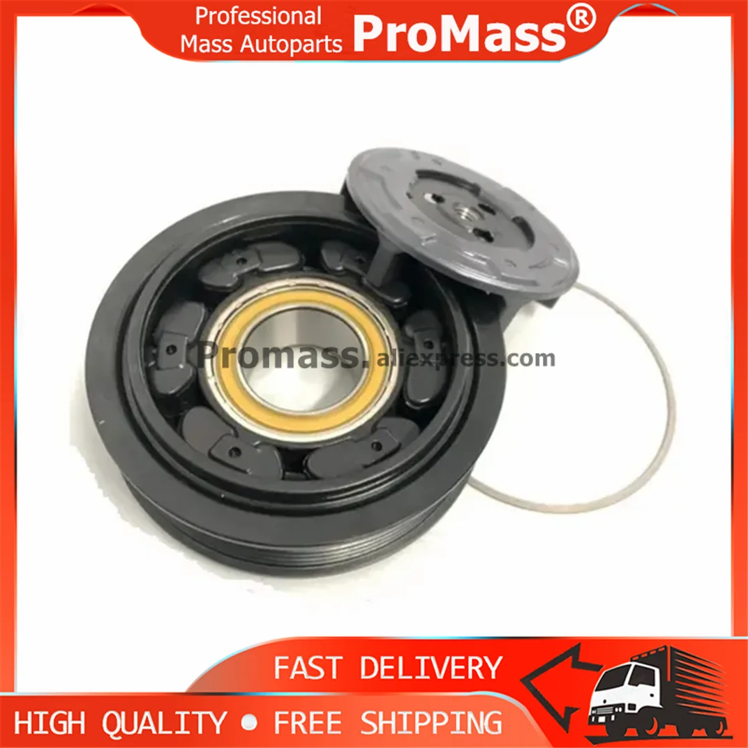 Фото Новый шкив компрессора кондиционера 6SEU14C для VW POLO, SKODA FABIA, SEAT CORDOBA, IBIZA, AUDI A2 1.4 6Q0820808 №2