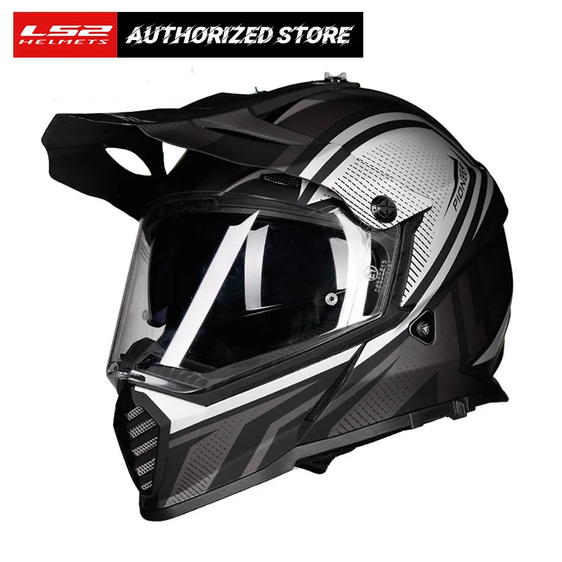 

Capacete LS2 mx436 motorcross helmet ls2 pioneer evo off road helmets casco moto casque