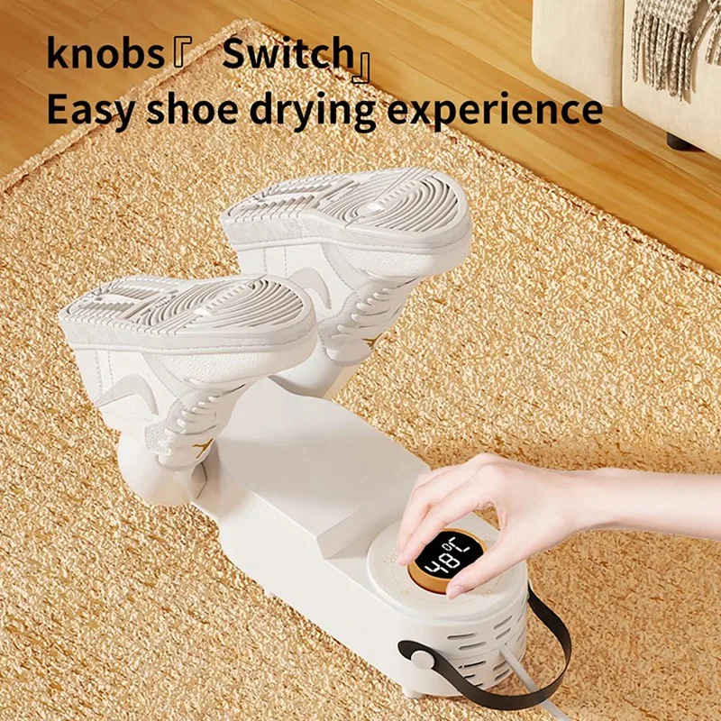 

1 PCS Electric Shoe Dryer Fast Drying Boot Deodorizer Dryer Eliminate Odor EU Plug AC220V