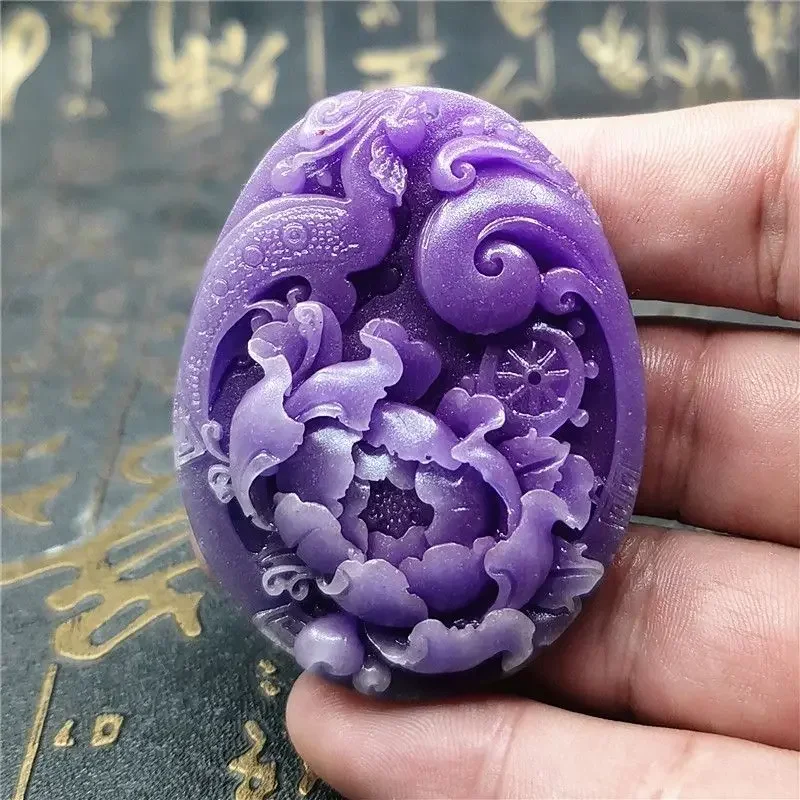 Кулон Ziyun для матери Феникс Play пион Нефритовый удобное ожерелье кулон на свитер