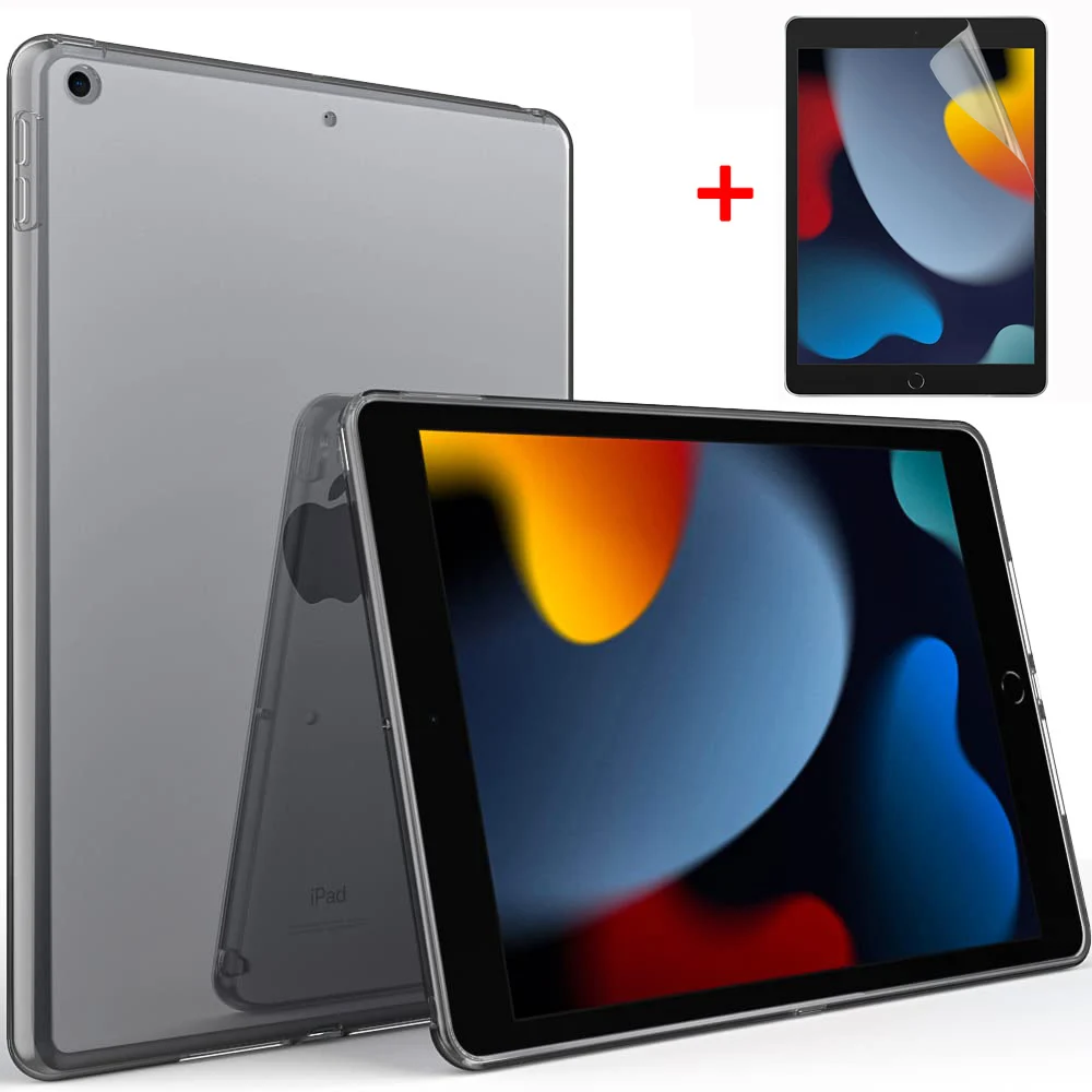 

Мягкий силиконовый чехол для iPad 2, 3, 4, 5, 6, 7, 8, 9, 10 поколения, 9,7, 10,2