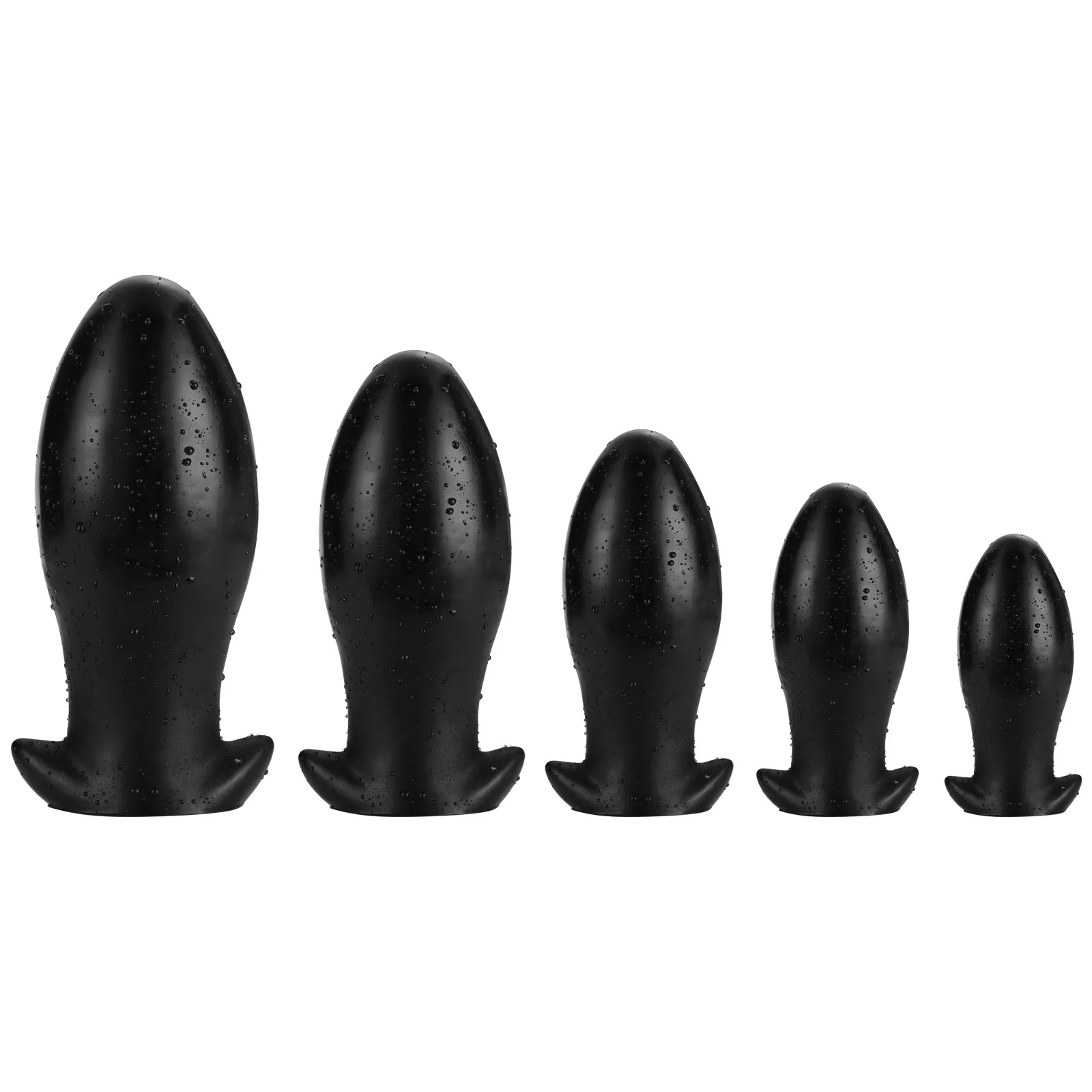 Doon силиконовая Анальная пробка заднего двора Толстая в виде яйца дракона