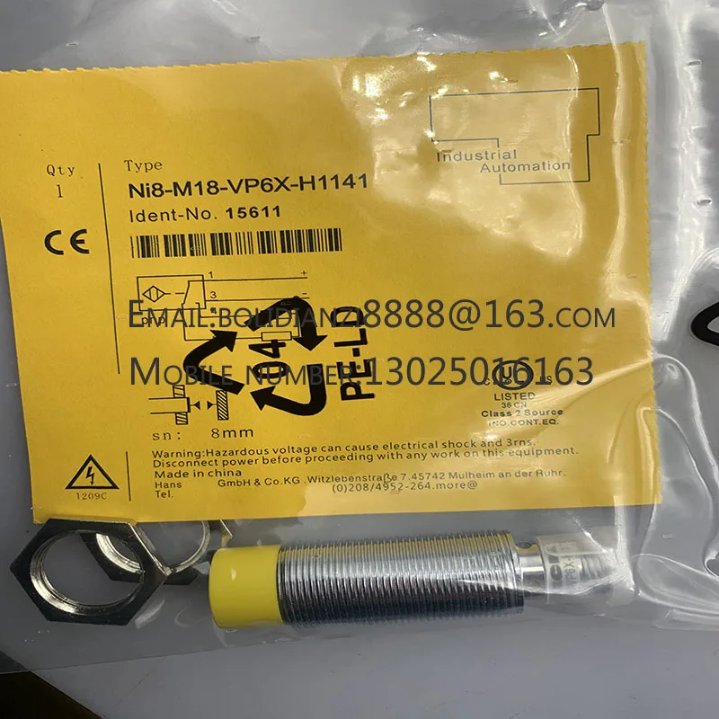 Новый датчик приближения NI8-M18-VP4X-H1141 VN4X-H1141 VP6X VN6X