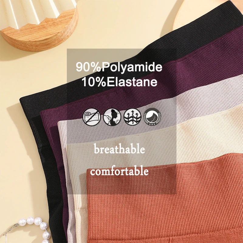 Пикантное антибактериальное нижнее белье FINETOO с завышенной талией для женщин