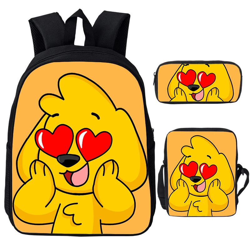 

Mikecrack Backpack for Boys Student 3D Print Anime Compadretes Game Bag Schoolbags Mochila Kids Bookbag Teenager Laptop Knapsack