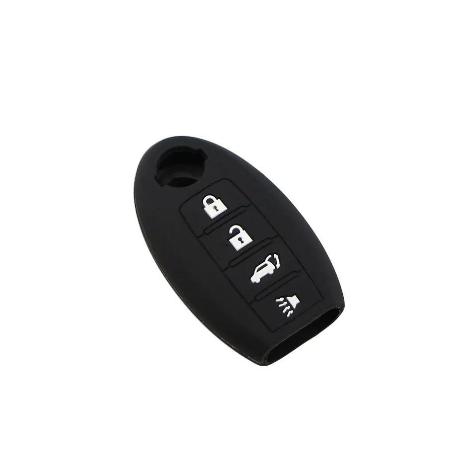 

Силиконовый чехол с 4 кнопками для Nissan Altima Armada Gt-r Maxima Murano патруль Rogue Leaf Versa Z Sentra