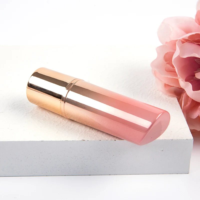 Тюбик для губной помады персикового цвета пустой тюбик многоразовый