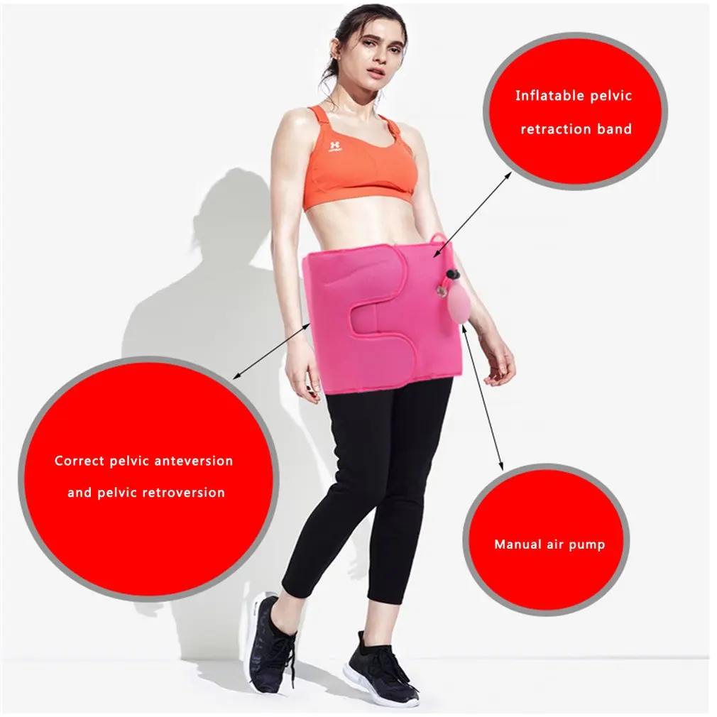 

Women Postpartum Belt Corset Waist Inflatable Pelvis Correction Recovery Body Shaper Pelvic Inflatable Repair Belt